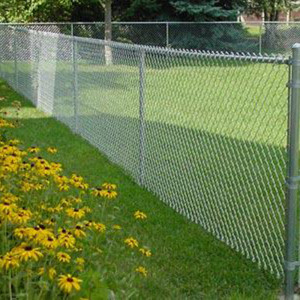 Plasa gard zincata impletita, 2m x 20m, dimensiune ochi 75x75mm