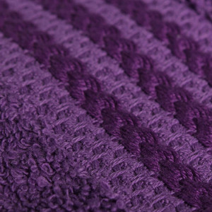 Set 4 prosoape de baie, 100% bumbac, 500 gr/m², 70x140cm, violet