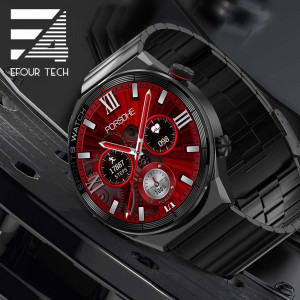 Smartwatch Efour Tech DT3, negru