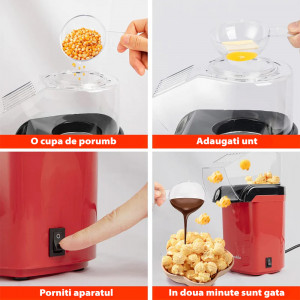 Aparat popcorn, 1200 W, DSP-JMK9001