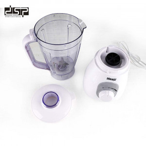 Blender stationar DSP KJ2093 cu 2 viteze si functie pulse, de 500W, 1.5l, verde