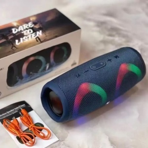 Boxa Charge 5, Bluetooth cu Leduri RGB, Usb, Radio FM si Waterproof IPX6