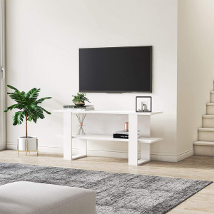 Comoda TV Cornelia, Asos Home, alb, 120x35x55