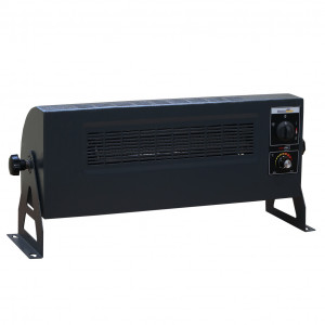 Convector electric, Heatbox 360, 1500W-3000W, gri inchis