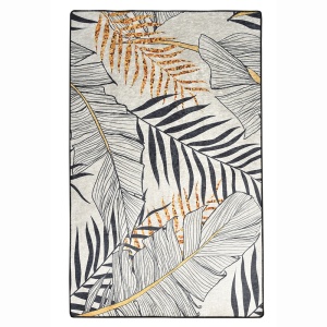 Covor multicolor bucatarie, hol sau living Herbal, 80 x 150 cm, poliester, lavabil, antiderapant