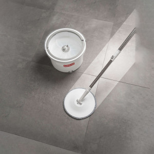Galeata cu mop rotativ 360º, 2.5 litri, cap mop detasabil