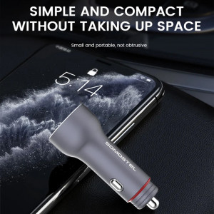 Incarcator auto SMS-A89 plus cablu Lightning