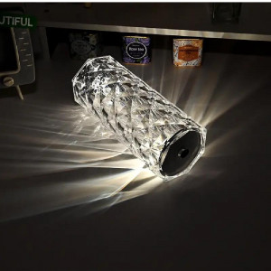 Lampa ambientala cu LED 16 culori, incarcare USB, control cu telecomanda si tactil