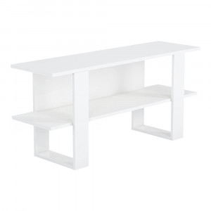 Comoda TV Cornelia, Asos Home, alb, 120x35x55