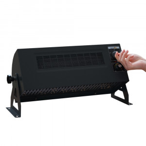 Convector electric, Heatbox 360, 1500W-3000W, gri inchis