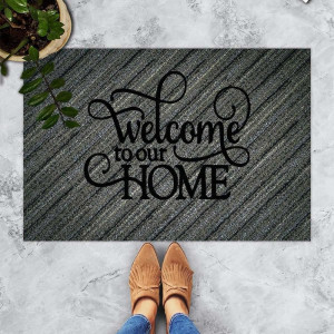 Covoras intrare dreptunghiular Sweet Home Fresh, 40x60cm