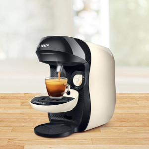 Espressor BOSCH Tassimo Happy TAS1007, 0.7 l, 1300 W, Bej/Negru