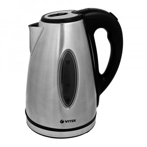 Fierbator de apa electric VITEK VT-7019, 1.7L, 2200W, Iluminare in timpul lucrului, protectia impotriva evaporarii