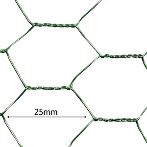 Plasa rabitz zincata si plastifiata, 1.5x25 m, ochiuri 25x25mm, verde, Plant Master - Img 3