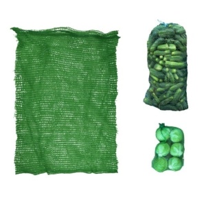 Saci plasa raschel 10 kg, verde, 30x50 cm, set 100 bucati