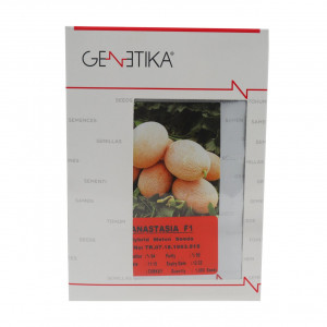Seminte de Pepene Galben, Tip Ananas, Anastasia F1, 100 Seminte, Genetika