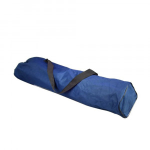 Set 2 scaune camping pliante cu brate, structura metalica, albastru