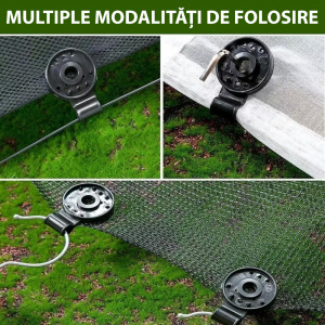Set 50 bucati clipsuri, pentru plasa de umbrire, Plant Master