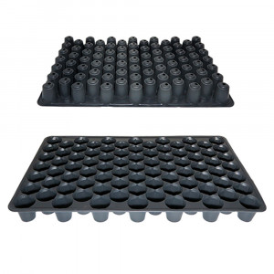 Set de 10 tavi alveolare de 85 celule pentru rasaduri de legume si flori