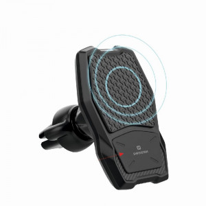 Suport auto cu incarcare wireless, 10W, S-Grip Swissten