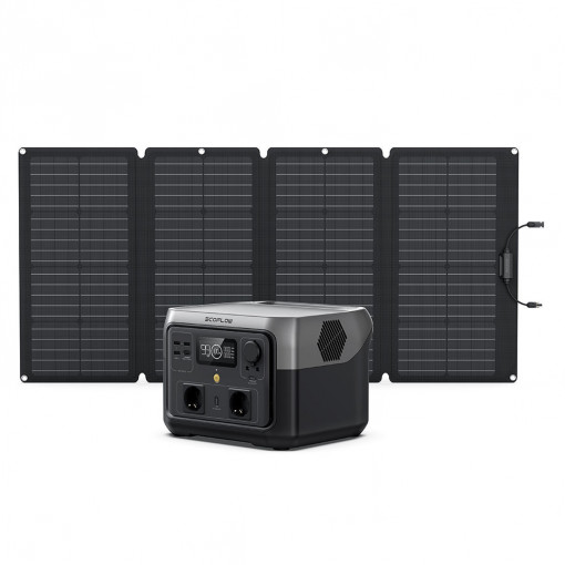 Kit Power Station RIVER MAX + PANOU SOLAR 160 W