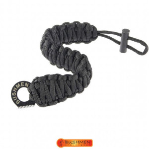 Bratara de Supraviețuire Paracord NEGRU 6m