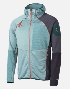 Jacheta RAGGER HOOD Grey Mint