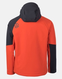 Jacheta LOKKTA Hard Hood JKT Red Orange - Img 2