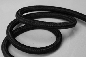 Snur PES Elastic 6mm Negru - Img 3