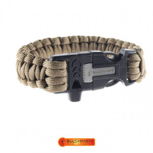 Bratara de Supraviețuire Paracord 3m COYOTE