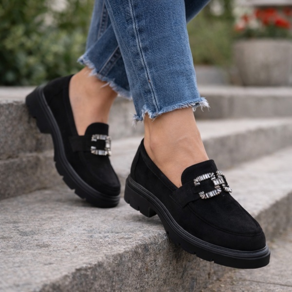 Pantofi Casual Veya Black