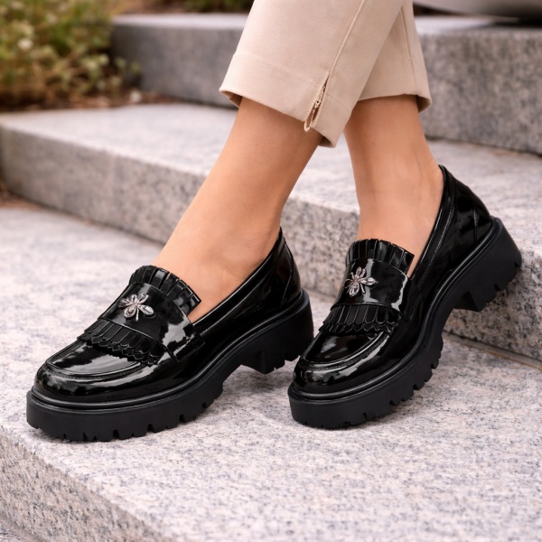 Pantofi Casual Adela2 Black