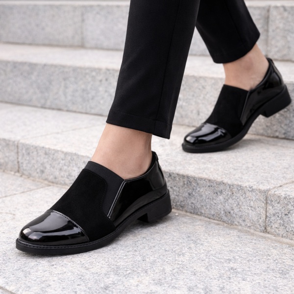 Pantofi Casual Narisa Black
