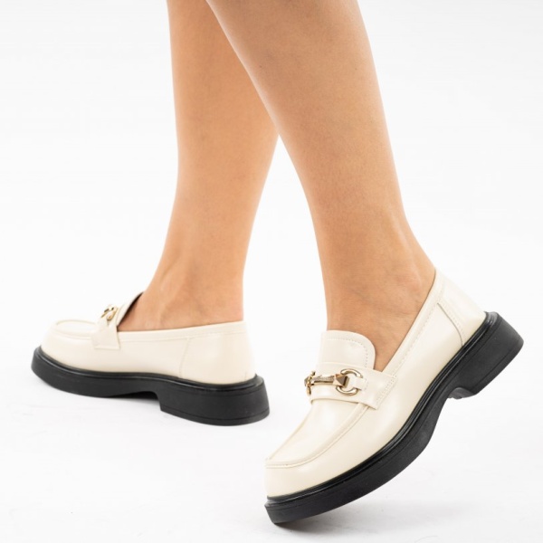 Pantofi Casual Arina2 Beige