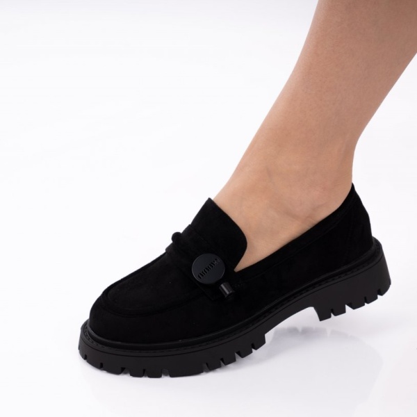 Pantofi Casual Olivia Black