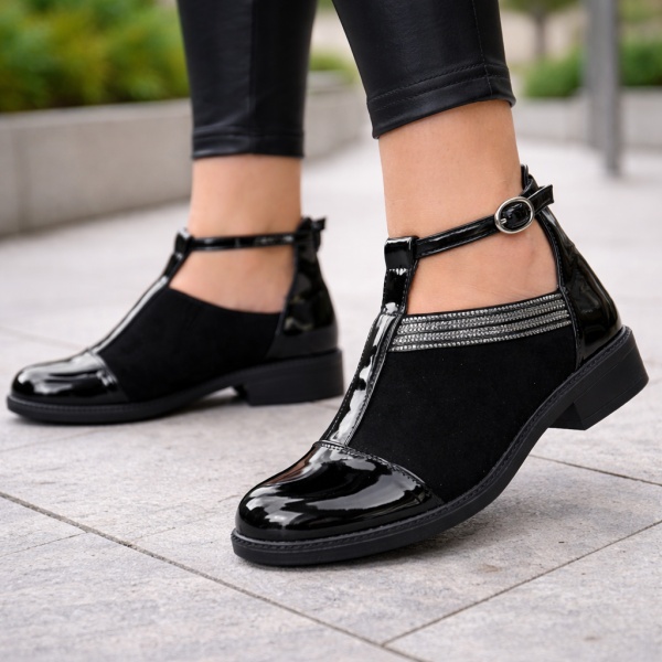 Pantofi Casual Raven4 Black2