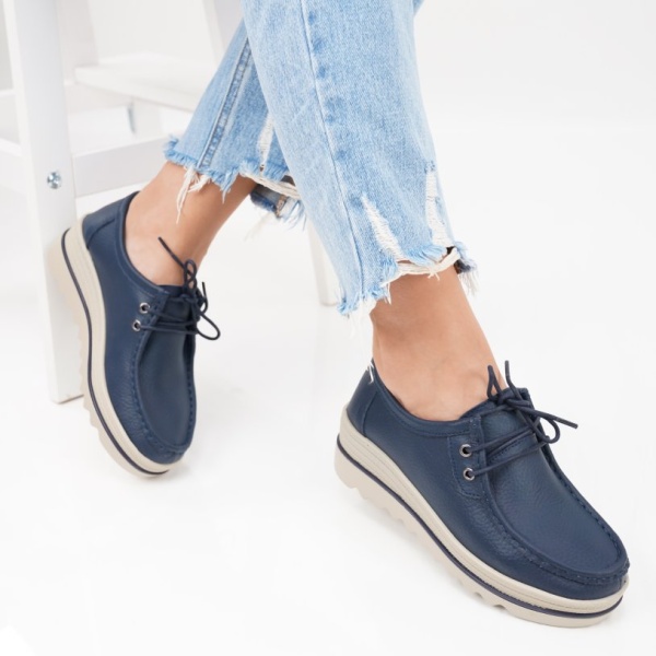 Pantofi Piele Naturala Adriana Navi