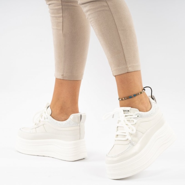 Pantofi Sport Luna White