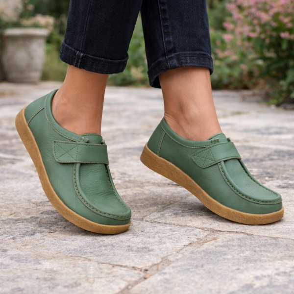 Pantofi Piele Naturala Gaston Green