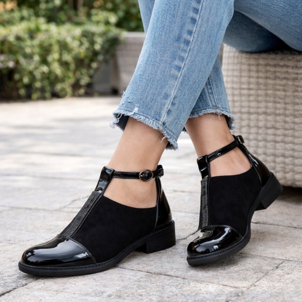 Pantofi Casual Raven3 Black
