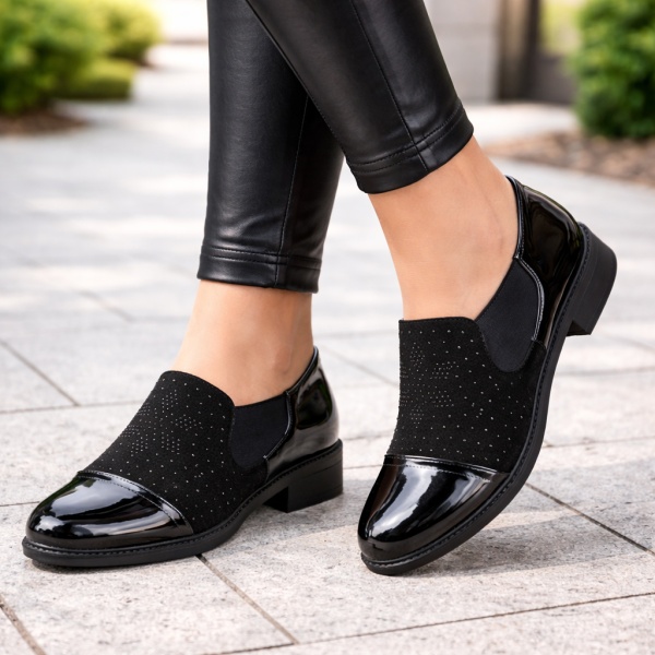 Pantofi Casual Sirava Black