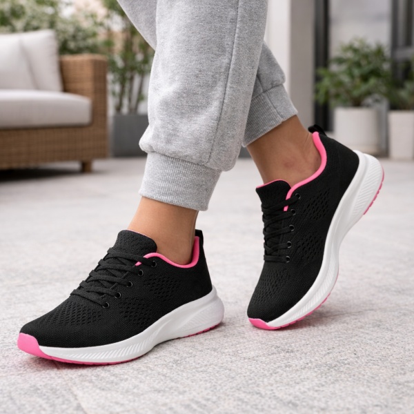 Pantofi sport Casilda Black2
