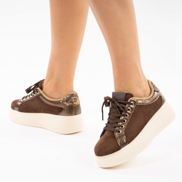 Pantofi Sport Zoe Brown