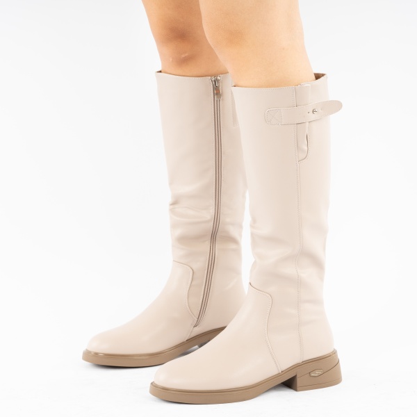 Cizme Trosa Beige