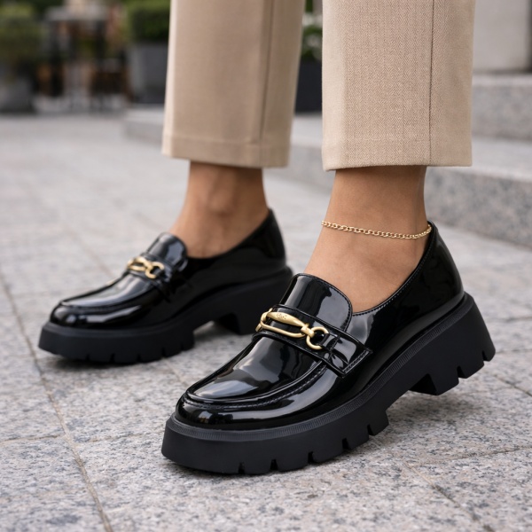 Pantofi casual Arinada Black