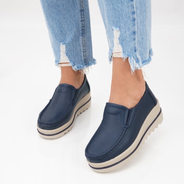Pantofi Piele Naturala Adriana3 Navi