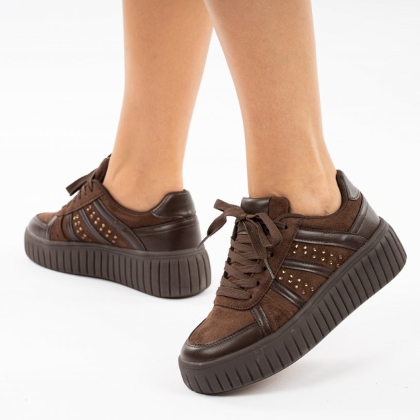 Pantofi Sport Dafina Brown