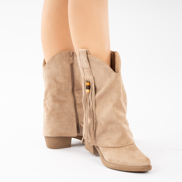 Botine Davona3 Khaki