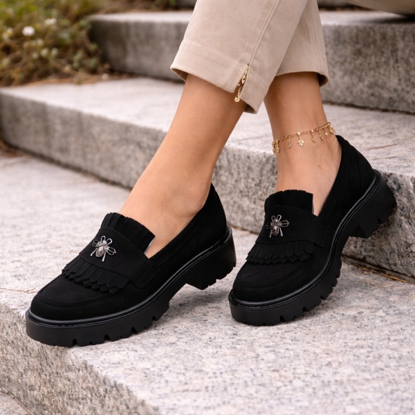 Pantofi Casual Adela3 Black