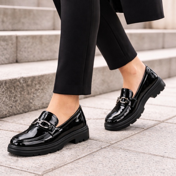 Pantofi Casual Karis Black